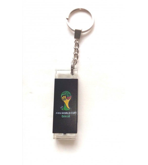 chaveiro de plastico com luz copa do mundo Fifa Brasil 2014